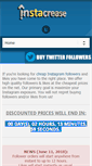 Mobile Screenshot of instacrease.net